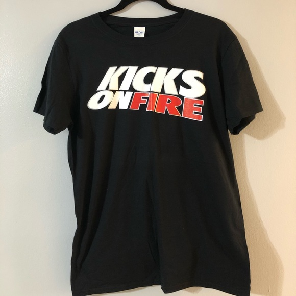 Kicks On Fire Other - 🛑SOLD🛑Kicks On Fire 🔥 OG Bred T-Shirt New